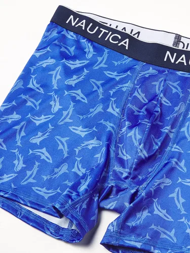 Miniatura 3 de Nautica Paquete de 4 calzoncillos tipo bóxer micro para hombre