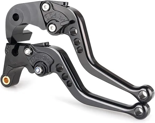 motocicleta corto freno Palanca de embrague para KAWASAKI VERSYS 1000 2015 – 2016 Vulcan/S 650 cc 2015 – 2016 Versys (650CC) 2015 – 2016, Negro