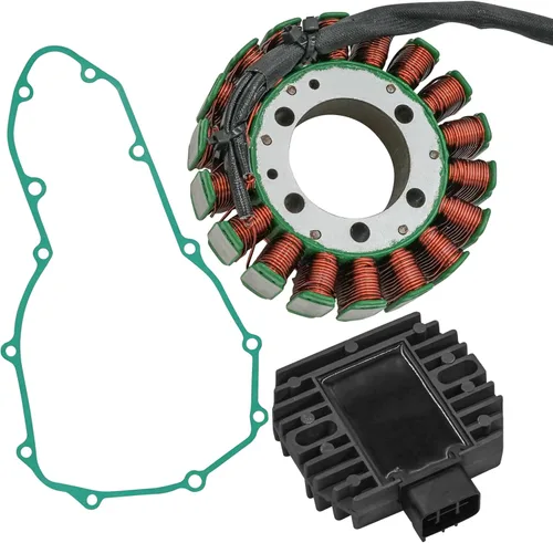 Miniatura 5 de Caltric Rectificador de estator y regulador con junta compatible con Kawasaki Versys 650 Kle650 2007-2014