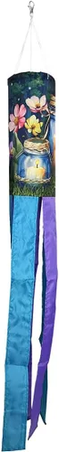 Miniatura 4 de Be A Light to The World Spring Windsock Inspirador 40" L Briarwood Lane
