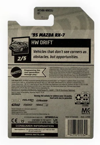 Miniatura 2 de Hot Wheels Mazda RX-7 '95
