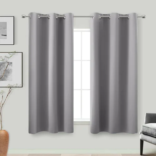 Miniatura 26 de Cortinas opacas de 72 pulgadas extra anchas para dormitorio, puerta corrediza de vidrio y patio, 2 paneles con ojales para oscurecer ventana grande