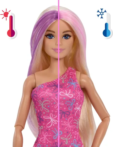 Miniatura 4 de Barbie Muñeca y accesorios Rise & Surprise, serie de cumpleaños para mascotas con 12 sorpresas, incluyendo diapositivas y actividades de cambio