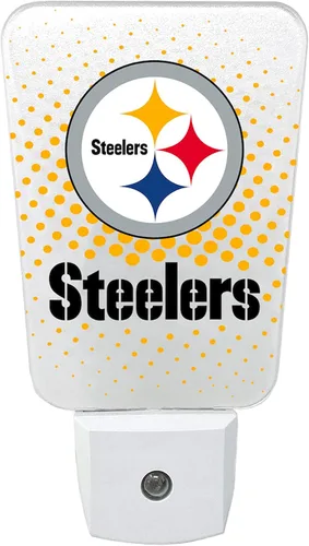 Miniatura 24 de Party Animal Luz nocturna LED del equipo de la NFL, con sensor automático y 3 ajustes de luz, diseño delgado de 5 pulgadas que se adapta a enchufes