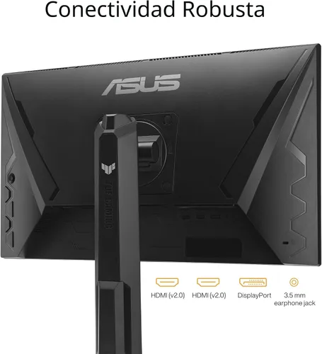 Miniatura 9 de ASUS TUF Gaming Monitor 1080P (VG249QL3A) de 24" (23.8" visible), Full HD, 180Hz, 1ms, Fast IPS, ELMB, FreeSync Premium, compatible con G-SYNC