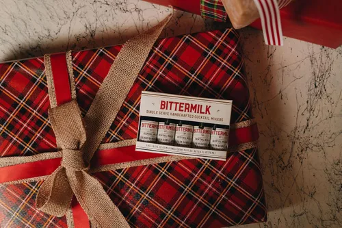 Miniatura 4 de Bittermilk Single Serve No.1 Bourbon Barrel Aged Old Fashioned Mix - Kit de moda antigua - Juego de amargos de cóctel - Mini mezcladores de cóctel