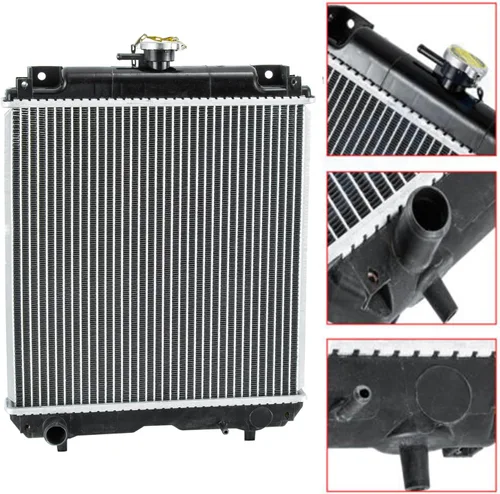 Miniatura 30 de OE # 6C040-58522 Reemplazo del radiador de aluminio para Kubota Tractor B1700 B2100 B2400 6C040-58520 H6C00-58500, radiador de tractor