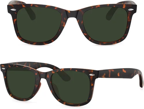 Miniatura 95 de MEETSUN Polarized Sunglasses for Women Men Classic Retro Square Frame Driving Sun Glasses UV Protection