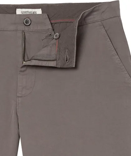 Miniatura 4 de Goodthreads Pantalones cortos chinos elásticos para hombre de 9 pulgadas sin pinzas cómodos y elásticos