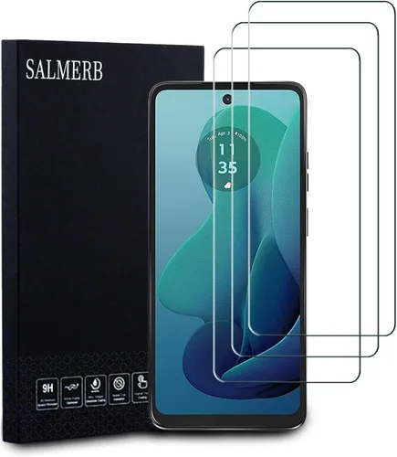 Miniatura 12 de Protectores de pantalla para Motorola Moto G 5G 2025 (paquete de 3), película de vidrio templado 9H para Motorola Moto G 5G 2025, antiarañazos