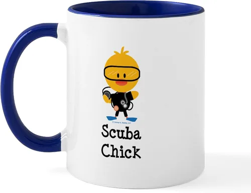 Miniatura 19 de CafePress Scuba Flag Diver Taza de café de cerámica de 11 oz (11.0 fl oz)