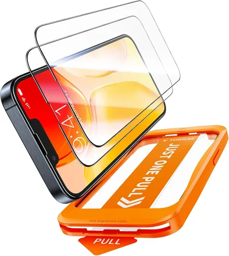 Miniatura 11 de TORRAS Protector de pantalla para iPhone 17 Pro Max [12 pies de grado militar inastillable] [9H+ vidrio templado aeroespacial] Protector de pantalla