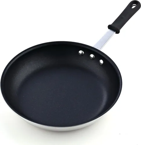 Cooks Standard Sartén profesional de aluminio antiadherente estilo restaurante de 12 pulgadas, 30 cm, para saltear