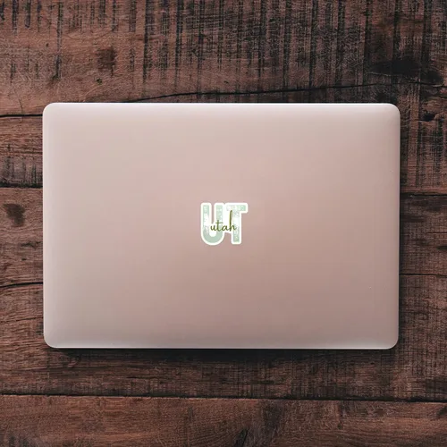Miniatura 3 de Adhesivo de viaje del estado de Utah, varios colores, código del estado de UT, vinilo para laptop botella de agua, planificador de diario Places