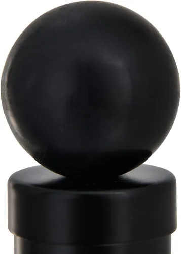 Miniatura 5 de MyGift Toallero de pie para baño, toallero independiente de 40 pulgadas con 3 brazos de barra giratorios, soporte de toalla colgante negro mate