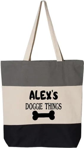 Miniatura 6 de Bolso personalizado de las cosas del perrito, bolso personalizado del perro, regalos de los amantes de los perros, regalo del dueño del perrito