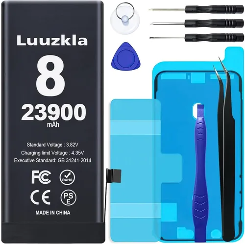 Miniatura 30 de Batería de 23900 mAh compatible con iPhone 11, nueva actualización, repuesto de batería de gran capacidad, compatible con iPhone 11, con kits
