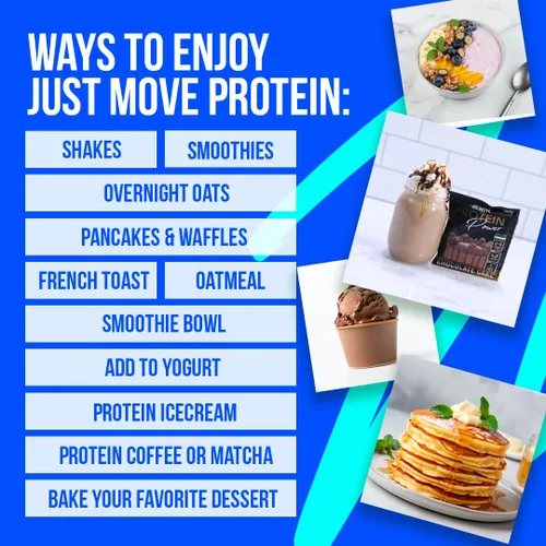 Miniatura 3 de Paquete de Muestra de Proteína Just Move - Lote de 7 Sabores