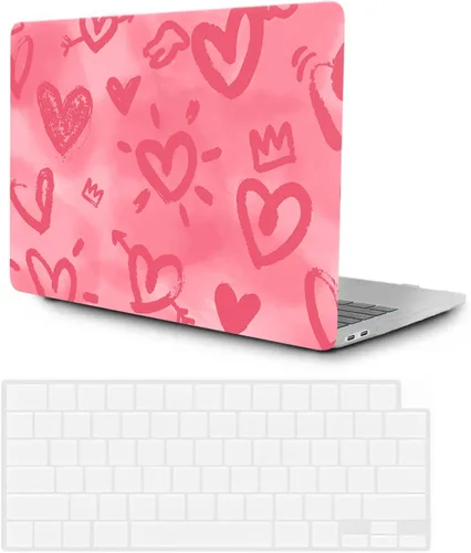 Miniatura 9 de Compatible con MacBook Pro de 13 pulgadas modelo A1278 versión 2012 2011 2010 2009 2008 versión antigua con CD-ROM, funda rígida para laptop