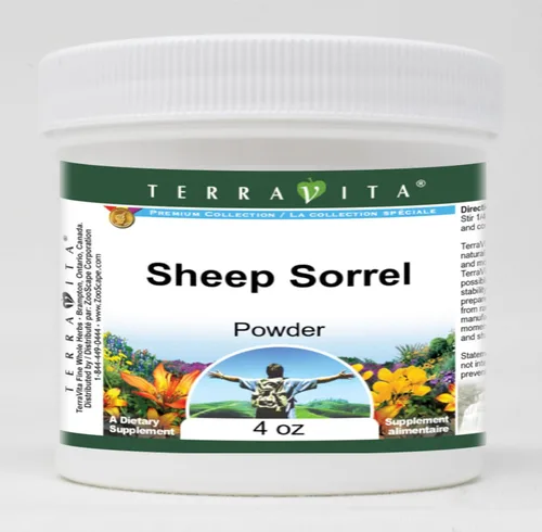 Polvo de acedera de oveja (4 oz, ZIN: 511583) - Paquete de 3
