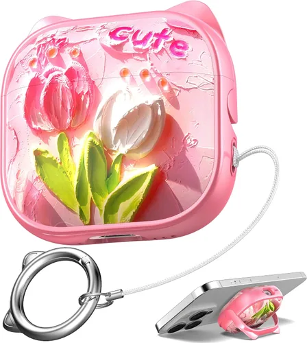 Miniatura 55 de Funda para Estuche de Airpods Pro de 2ª/1ª Generación, Compatible con Estuche de Airpods Pro de 2ª Gen Puerto de Carga USB C, Funda Suave
