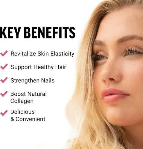 Miniatura 2 de Force Factor Superalimentos potenciadores de colágeno con biotina, ácido hialurónico, bambú y vitaminas para el cabello, la piel y las uñas