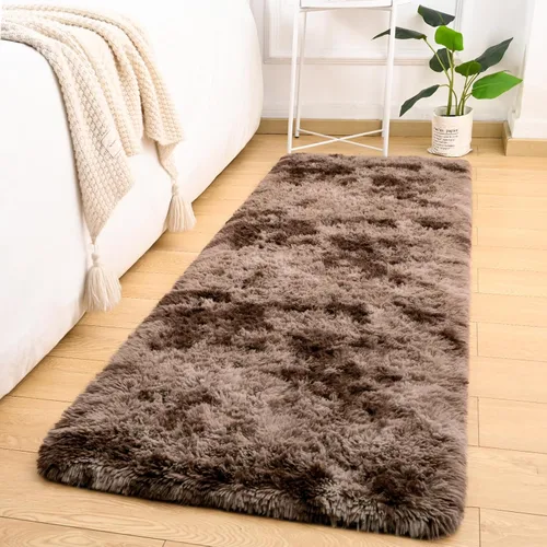 Miniatura 53 de Alfombra de área Softlife para sala de estar, alfombra lanuda mullida y esponjosa de 6 x 9 pies en color azul para dormitorio de niñas y niños, Azul