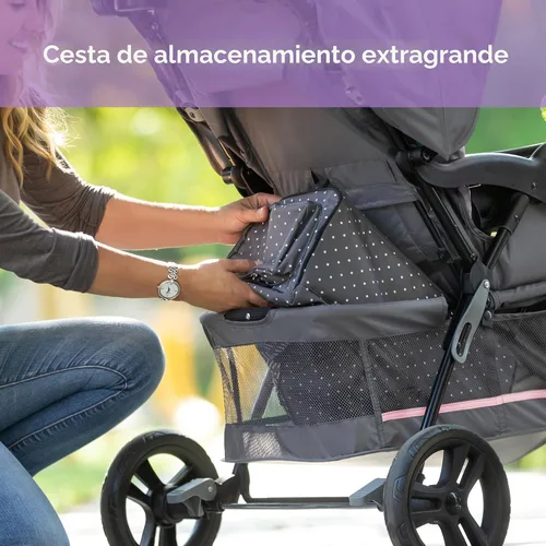 Miniatura 7 de Sistema de viaje Baby Trend EZ Ride SE con asiento de seguridad para bebé, Bluebell