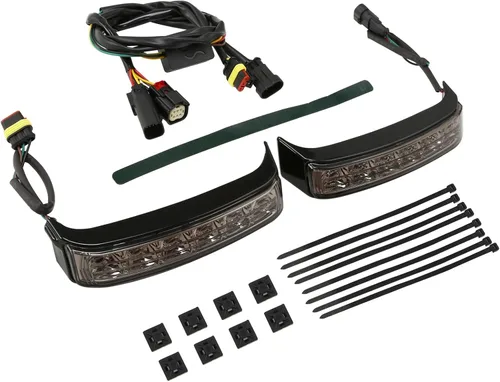 Miniatura 2 de TCT-MOTORPARTS Bolsas LED para alforjas con luz de giro de freno para Harley Electra Road Glide FLHTCU FLHTK FLHTCUL, FLHTKL, FLTRU FLHTKSE FLTRUSE