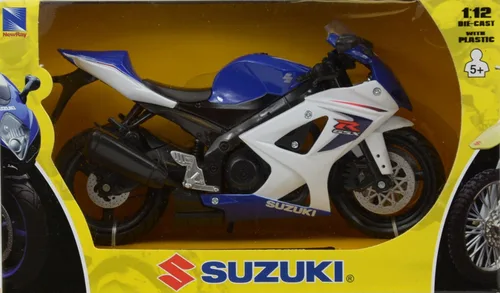Miniatura 4 de New Ray Motocicletas 1:12 2008 Suzuki GSX-R R1000 (Colores aleatorios)
