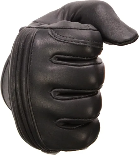 Miniatura 5 de Milwaukee Leather Guante de piel de vaca para hombre MG7535 con dedos flexibles, palma de gel