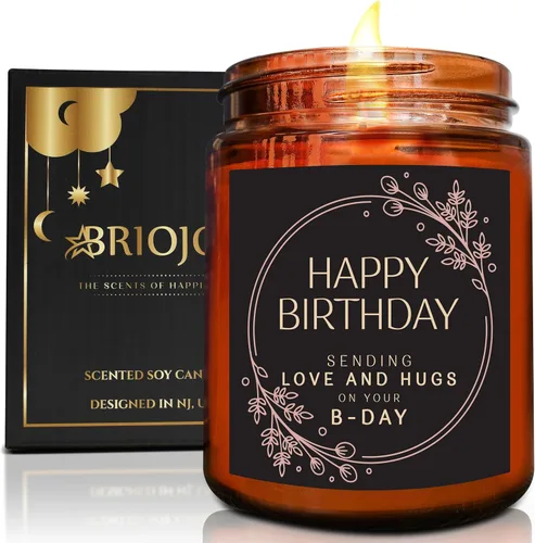 Miniatura 20 de Regalos para mujeres y hombres – Vela inspiradora relajante para aliviar el estrés – Amistad, regalo de cumpleaños para su hermana, esposa, novia