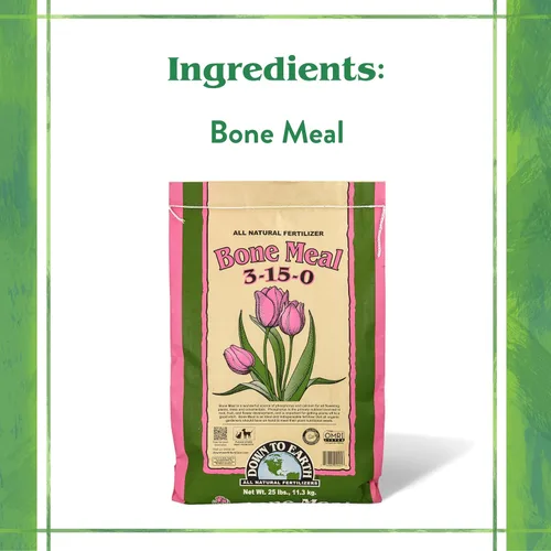 Miniatura 4 de Down To Earth All Natural Fertilizers Harina de huesos orgánica - Alimento vegetal con alto contenido de fósforo para brotes, bulbos, flores, flores