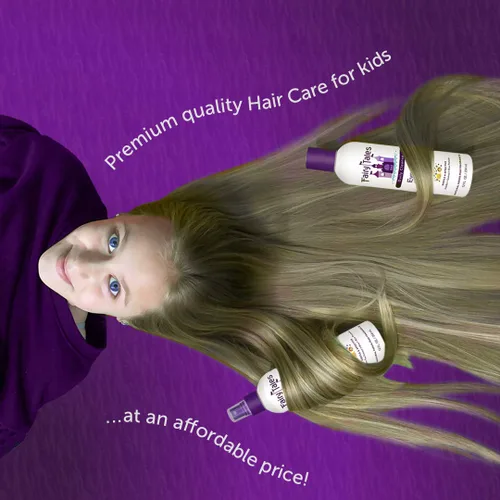 Miniatura 3 de Fairy Tales Set de champú y acondicionador diario para niños - Producto natural definido suave, sin enredos, hidratante y nutritivo, ingredientes