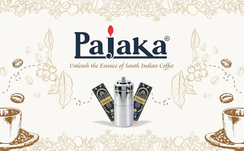 Miniatura 3 de PAJAKA Cafetera de Filtro del Sur de la India, taza de 2 a 4 tazas, Madras Kaapi Kappi, preparador de decocción por goteo, de acero inoxidable