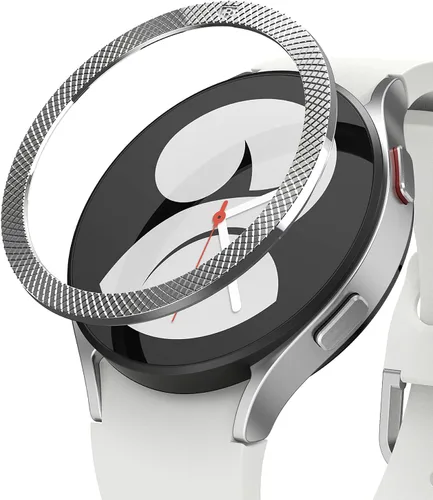 Miniatura 13 de Ringke Bisel Styling Compatible con Samsung Galaxy Watch 5 1.575 in y Galaxy Watch 4 (1.575 in) Marco Adhesivo Anillo Cubierta Anti arañazos