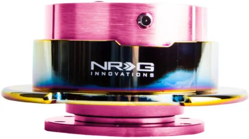 Miniatura 7 de NRG Innovations NRG-SRK-250NB-MC GEN 2.5 - Adaptador de liberación rápida para volante, 6 agujeros y patrones de pernos 6x70 y 6x74mm/Cuerpo azul