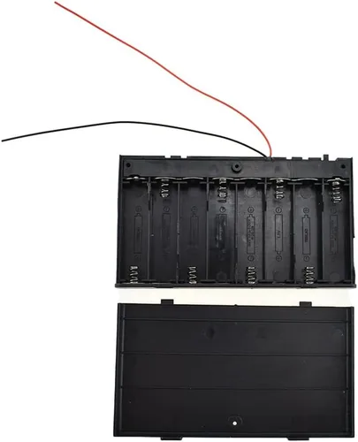 Miniatura 29 de HAHIYO 2 soportes de batería AAA con conector JST, suministro portátil, intercambio rápido, tapas de forma segura, conveniente interruptor