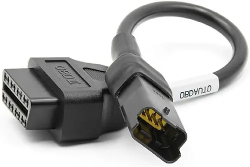 Adaptador de cable de diagnóstico OBD2 OBDII 4 Pin a 16 Pin compatible con motocicleta Ducati