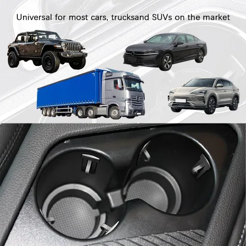Miniatura 7 de 3 portavasos de automóvil, limitador de posición, insertos de portavasos para automóvil, almohadillas antivibraciones, accesorios interiores