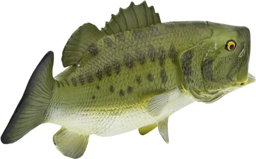 Miniatura 4 de Safari Ltd. Figura de Lucioperca de boca grande - Modelo de 15,87 cm pintado a mano, auténtica figura de juguete divertida y educativa para niños