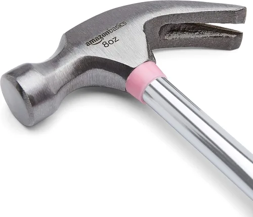 Miniatura 3 de Amazon Basics Martillo de 8 oz, rosa