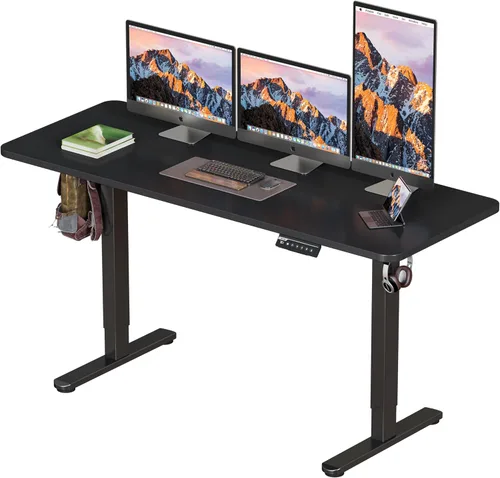 Miniatura 27 de BIZUM - Escritorio de pie eléctrico de 40x24 pulgadas con ajuste de altura y configuraciones de memoria, escritorio ergonómico para sentarse o estar
