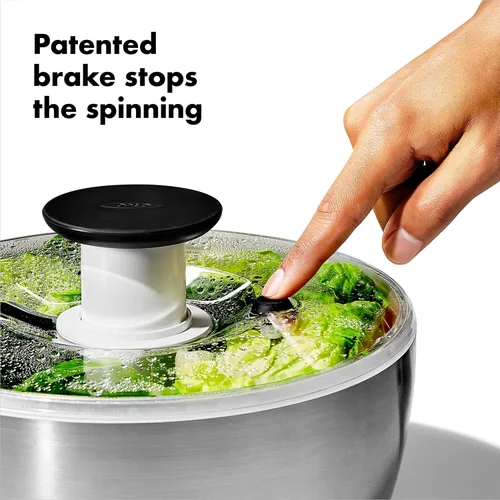 Miniatura 5 de OXO Steel - Centrifugador de ensalada