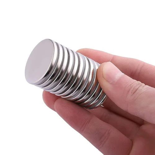 Imanes de disco de neodimio súper fuertes, potentes imanes de tierras raras N52 para refrigerador, bricolaje, construcción, científico,