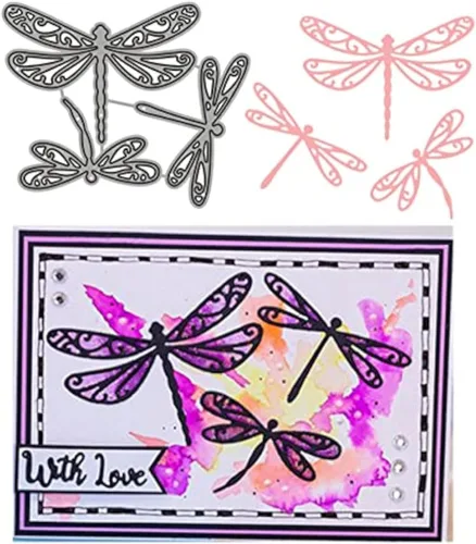 Miniatura 2 de DIY Scrapbooking Artist Oso polar con árboles Star Moon Troqueles de corte de metal, troquelados, troqueles para álbumes de recortes 1 Pcs Polar Bear