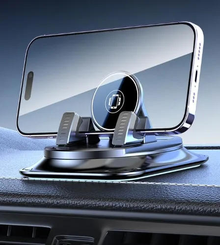 Miniatura 4 de Soporte de teléfono para salpicadero, soporte universal para teléfono de automóvil de 360°, soporte adhesivo universal para parabrisas de automóvil