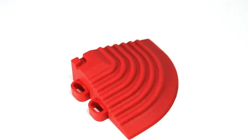 Miniatura 66 de Swisstrax Ribtrax PRO Azulejos Entrelazados para Piso de Garaje, 15.75 x 15.75 Pulgadas, Negro Azabache, Juego de 24 Piezas