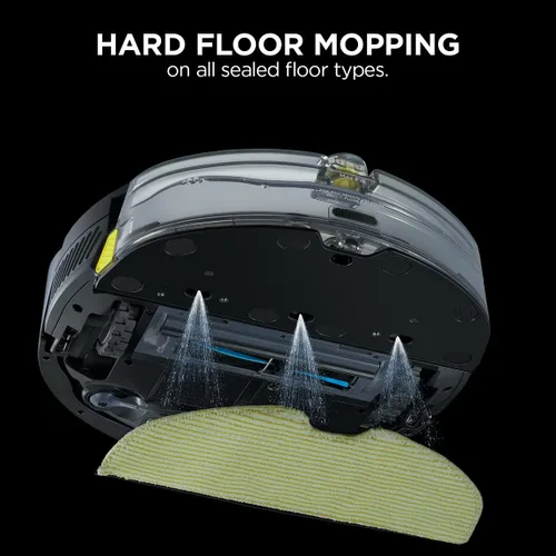 Miniatura 5 de Shark AI VACMOP RV2001WD - Aspiradora y trapeador robot con cepillo autolimpiante, navegación avanzada, ideal para el pelo de mascotas, funciona