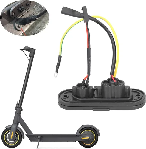 Miniatura 8 de Reemplazo del enchufe de la cubierta, conjunto de puerto de carga de scooter eléctrico, pieza de repuesto compatible con accesorios Ninebot 9 MAX G30